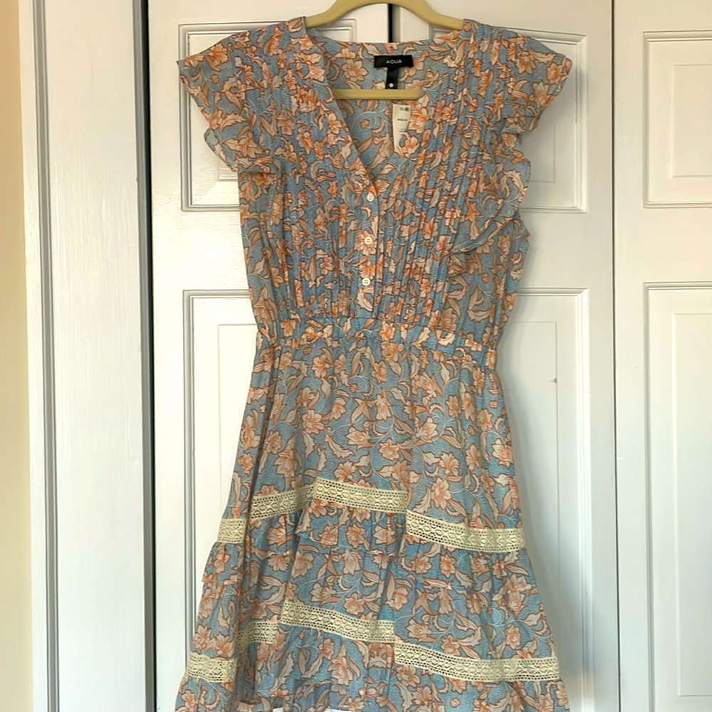Aqua dress
